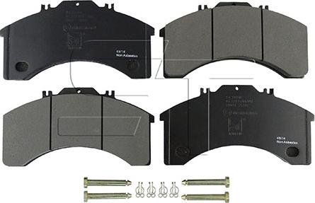 ST-Templin 03.120.8700.001 - Тормозные колодки, дисковые, комплект avtokuzovplus.com.ua