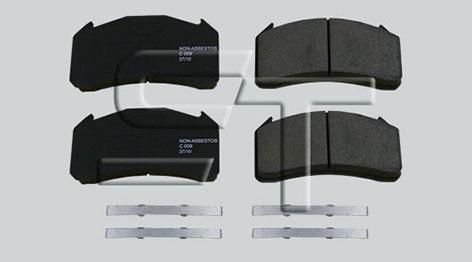 ST-Templin 03.120.8700.340 - Гальмівні колодки, дискові гальма autocars.com.ua