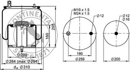 ST-Templin 04.010.6100.909 - Кожух пневматической рессоры autodnr.net