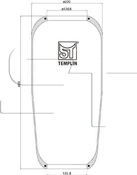 ST-Templin 04.060.6006.510 - Кожух пневматической рессоры avtokuzovplus.com.ua