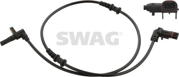 Swag 10 10 2827 - Датчик ABS, частота вращения колеса autodnr.net