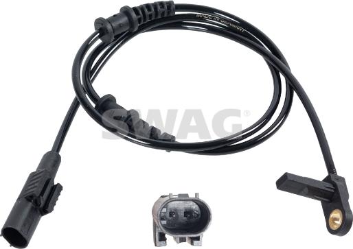 Swag 10 10 6159 - Датчик ABS, частота обертання колеса autocars.com.ua