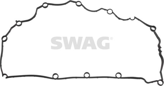 Swag 10 93 7144 - Прокладка, крышка головки цилиндра autodnr.net