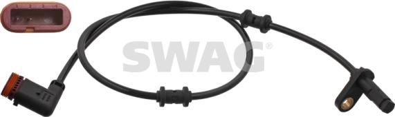 Swag 10 93 8595 - Датчик ABS, частота вращения колеса avtokuzovplus.com.ua