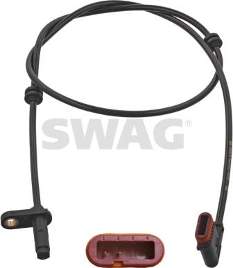 Swag 10 93 8596 - Датчик ABS, частота вращения колеса autodnr.net