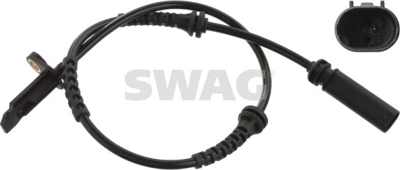 Swag 11 10 6638 - Датчик ABS, частота вращения колеса autodnr.net