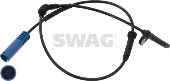Swag 11 94 6594 - Датчик ABS, частота обертання колеса autocars.com.ua