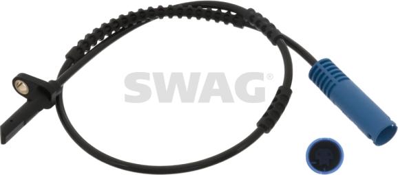 Swag 11 94 6595 - Датчик ABS, частота обертання колеса autocars.com.ua