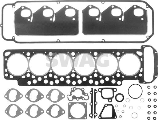 Swag 20 91 2899 - Комплект прокладок, головка циліндра autocars.com.ua