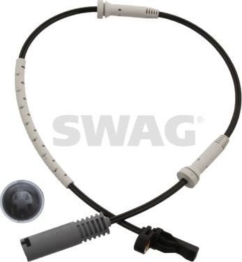 Swag 20 93 7466 - Датчик ABS, частота обертання колеса autocars.com.ua