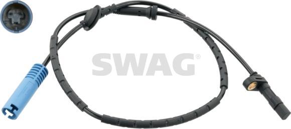 Swag 22 10 4780 - Датчик ABS, частота вращения колеса autodnr.net