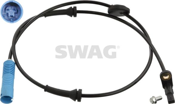Swag 22 10 6454 - Датчик ABS, частота обертання колеса autocars.com.ua
