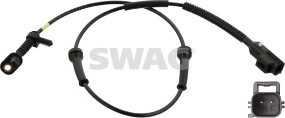 Swag 22 10 7212 - Датчик ABS, частота вращения колеса avtokuzovplus.com.ua