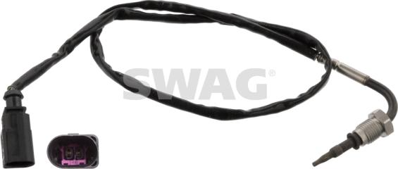 Swag 30 10 0838 - Датчик, температура вихлопних газів autocars.com.ua