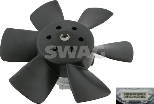 Swag 30 90 6990 - Вентилятор, охлаждение двигателя autodnr.net
