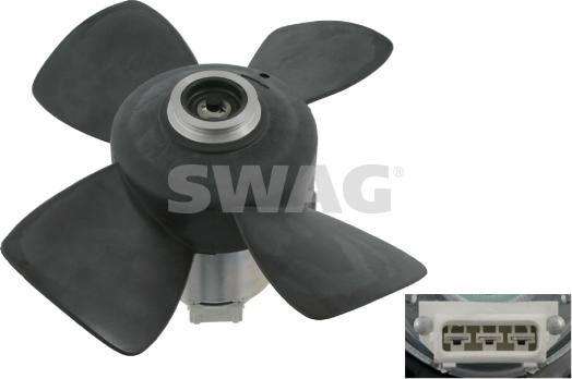 Swag 30 90 6995 - Вентилятор, охолодження двигуна autocars.com.ua