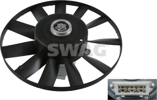 Swag 30 90 9809 - Вентилятор, охолодження двигуна autocars.com.ua
