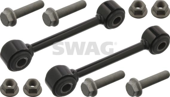 Swag 30 93 6643 - Тяга / стійка, стабілізатор autocars.com.ua