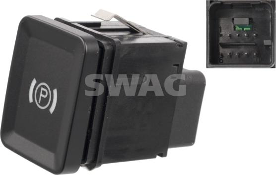 Swag 30 93 7606 - Выключатель, привод стояночного тормоза autodnr.net