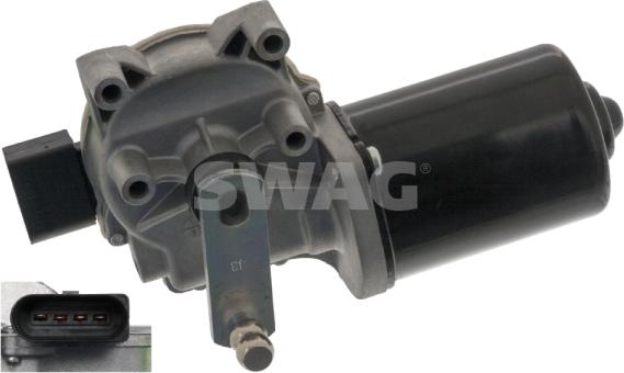 Swag 30 94 8671 - Двигатель стеклоочистителя autodnr.net