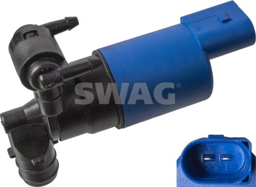 Swag 33 10 0033 - Водяний насос, система очищення фар autocars.com.ua