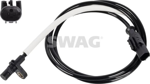 Swag 33 10 0458 - Датчик ABS, частота вращения колеса autodnr.net