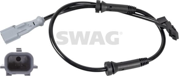 Swag 33 10 0713 - Датчик ABS, частота обертання колеса autocars.com.ua