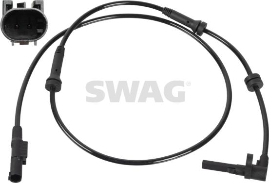 Swag 33 10 0728 - Датчик ABS, частота обертання колеса autocars.com.ua
