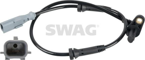 Swag 33 10 0730 - Датчик ABS, частота обертання колеса autocars.com.ua