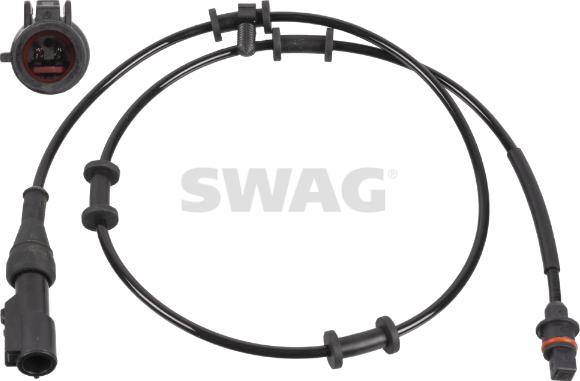 Swag 33 10 0877 - Датчик ABS, частота обертання колеса autocars.com.ua