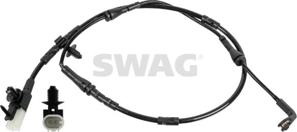 Swag 33 10 1382 - Сигнализатор, износ тормозных колодок autodnr.net