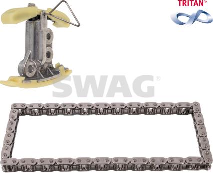 Swag 33 10 1552 - Комплект ланцюга, привід масляного насоса autocars.com.ua
