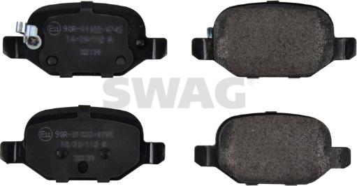 Swag 33 10 1938 - Гальмівні колодки, дискові гальма autocars.com.ua