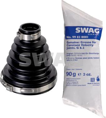 Swag 33 10 2175 - Пыльник, приводной вал autodnr.net