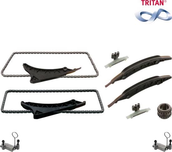 Swag 33102869 - Комплект ланцюга приводу распредвала autocars.com.ua