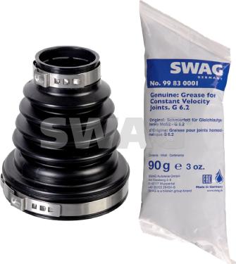 Swag 33 10 3286 - Пыльник, приводной вал autodnr.net