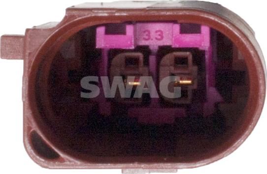 Swag 33 10 3544 - Датчик, температура вихлопних газів autocars.com.ua