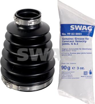 Swag 33 10 4206 - Пыльник, приводной вал autodnr.net