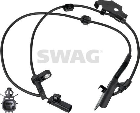 Swag 33 10 5151 - Датчик ABS, частота обертання колеса autocars.com.ua