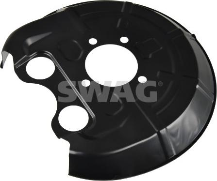 Swag 33 10 5640 - Відбивач, диск гальмівного механізму autocars.com.ua