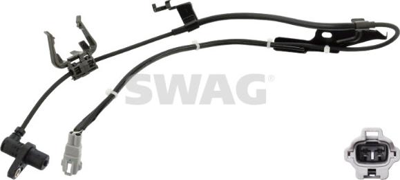 Swag 33 10 5858 - Датчик ABS, частота обертання колеса autocars.com.ua