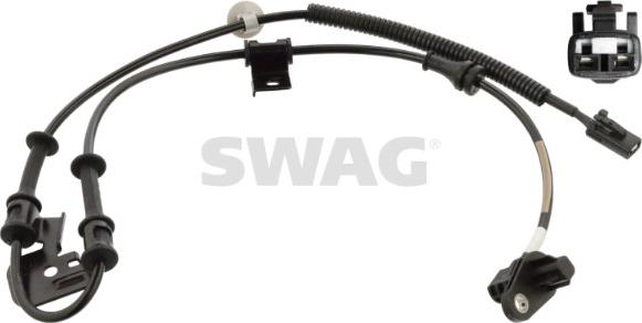 Swag 33 10 5881 - Датчик ABS, частота обертання колеса autocars.com.ua