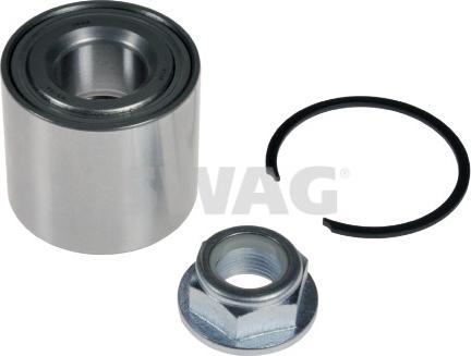 Swag 33 10 6447 - Комплект підшипника маточини колеса autocars.com.ua