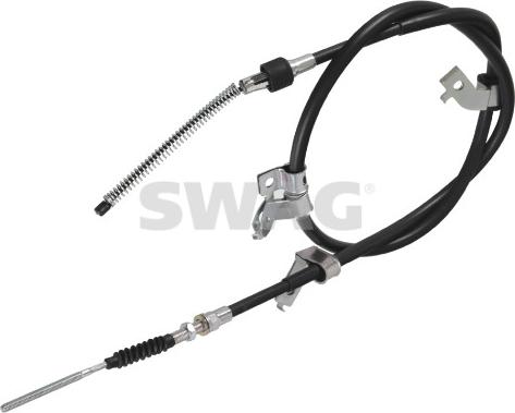 Swag 33 10 6656 - Трос, гальмівна система autocars.com.ua