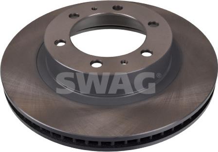 Swag 33 10 7077 - Тормозной диск autodnr.net