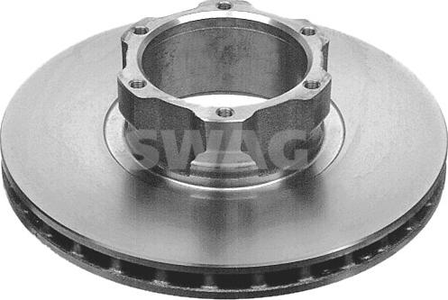 Swag 33 10 7364 - Гальмівний диск autocars.com.ua