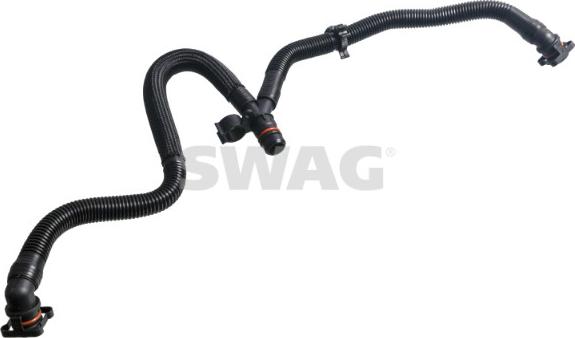 Swag 33 11 1001 - Шланг, вентиляція картера autocars.com.ua