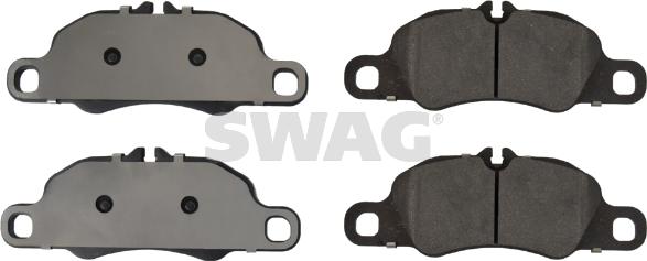 Swag 38 11 6172 - Гальмівні колодки, дискові гальма autocars.com.ua