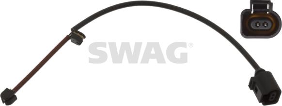 Swag 38 94 4554 - Сигналізатор, знос гальмівних колодок autocars.com.ua