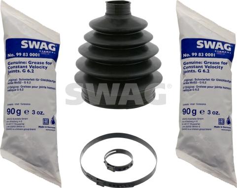 Swag 40 92 1245 - Пыльник, приводной вал autodnr.net